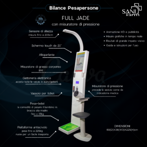 Bilancia Pesapersone Full Jade