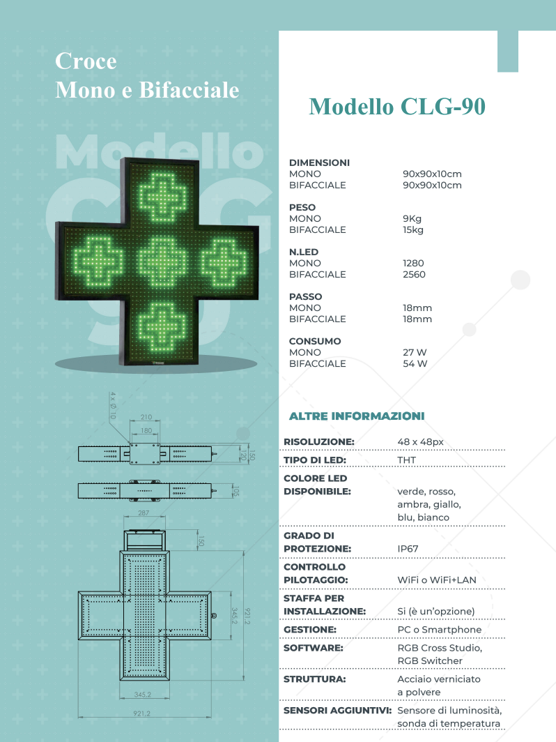 Croci a LED - immagine 2