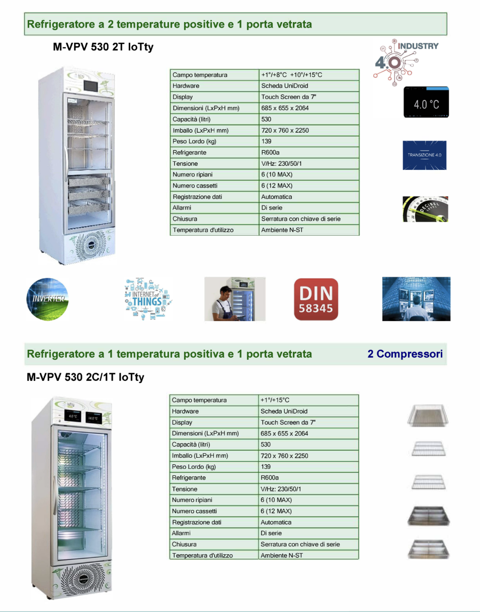Frigoriferi per farmaci
